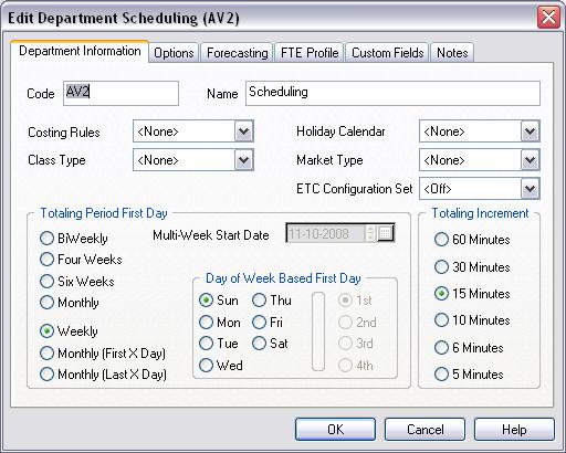 5.7 Configure Data Interval To set the data interval on GMT Planet to 15 minutes, right-mouse click on Scheduling in the Hierarchy