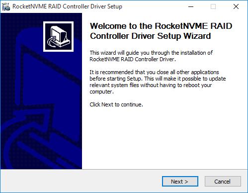 2. Driver Installation 1) Download the Windows driver package from the HighPoint website: http://www.