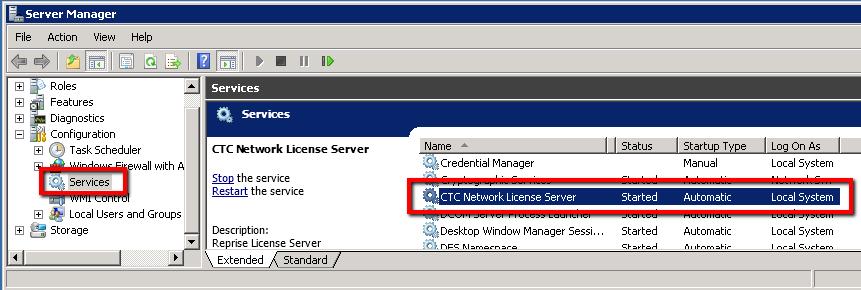 This screen contains very important information that needs to be provided to your CTC representative so that a license file can be generated for this license server computer.