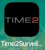 Search time2 Surveillance Pro then download and install the App.