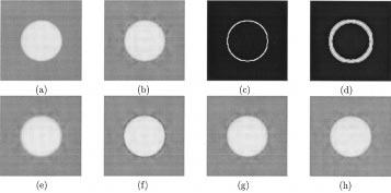 FAN AND CHAM: EDGE RECONSTRUCTION FOR WAVELET-COMPRESSED IMAGES 127 Fig. 5. Edge reconstruction results for a synthetic image. (a) Original image 8: (b) Coded image 8 ~ (40.22 db, 0.10 bpp).