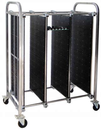 ESD Safe PCB Magazine Racks and ESD Safe PCB Trolley Durable Hi-Quality ESD Safe PCB Rack P/N: IPMR-805 ESD Safe