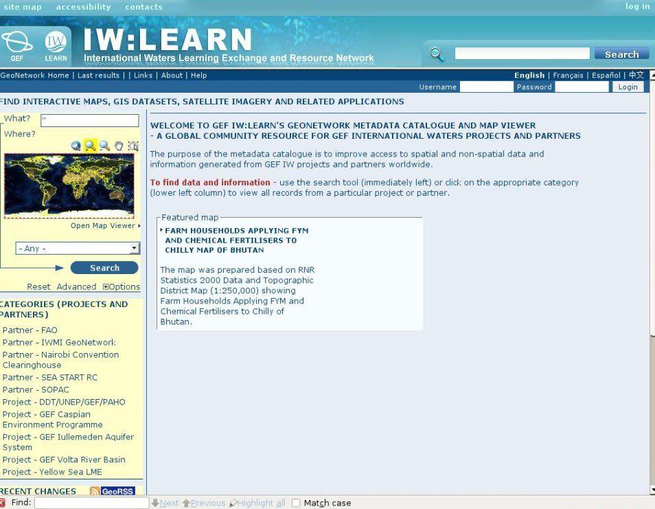 Banner of new iwlearn.