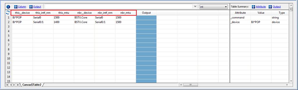 9.3 Define Analysis and Output for Neighbor Check In the Table node after Neighbor Join, click Output button and select