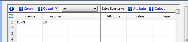 The sample global data table is shown as the figure below: 11.3 Call Variables in Global Data Table In Execution Flow window, create an another canvas and the system names the new canvas as Canvas1.
