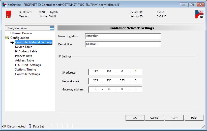 Configuring the nethost Step-By-Step 75/158 7.3.2.
