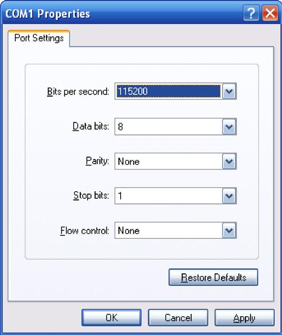3. Terminal Setup To configure the system, connect a serial cable to a COM port on a PC or notebook computer and to RJ-45 type of serial (console) port of the Managed Switch.