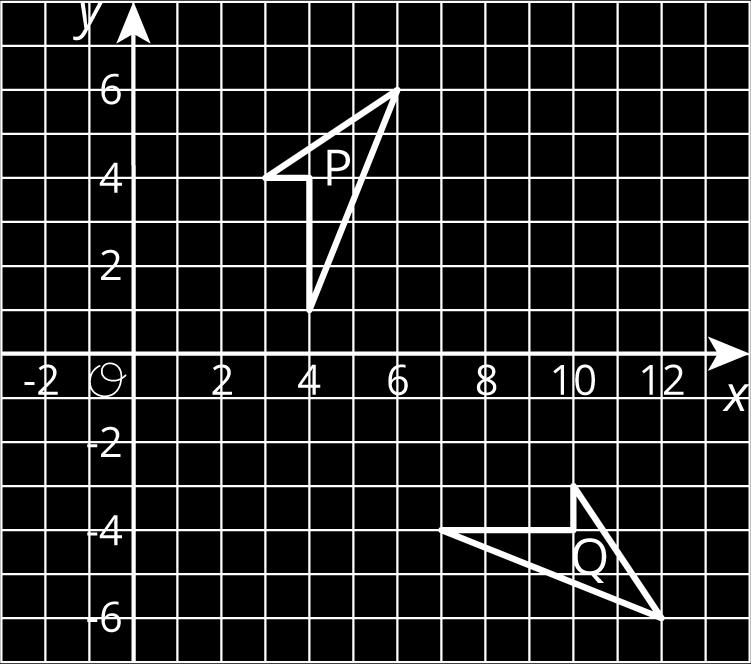 units up. Lesson 9 Problem 1 These two triangles are similar. What are and? Note: the two figures are not drawn to scale.