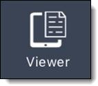 Tap this icon to view the document in Viewer mode (default). Tap this icon to view the document in Production mode (if there is a produced version of the document).