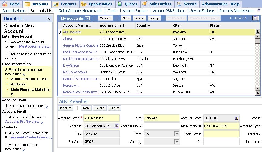ihelp Locates Controls 8-7 Guides a user by highlighting controls in the view being supported ihelp Locates Controls Fields and buttons in ihelp text may be highlighted Diagram The screenshot shows