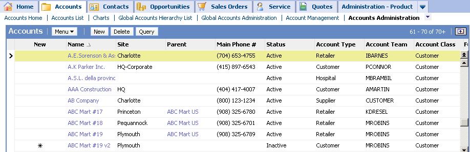 Administration Views Display all database records, even those without a valid owner 13-12 For example, display all records that have just been imported but not yet assigned Should be restricted to a