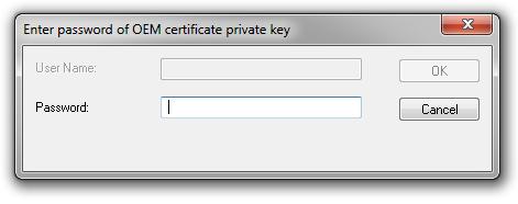 ð The License Request File is signed, and the result is stored as a License Response File (extension: *.tclrs).