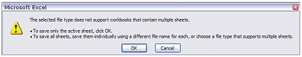 TXT file). See Figure 100. Figure 100. The new Excel file.