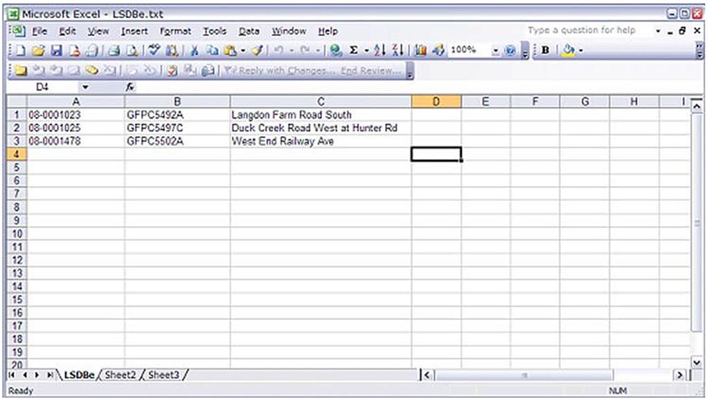 Figure 103. The Excel file save warning dialog box.