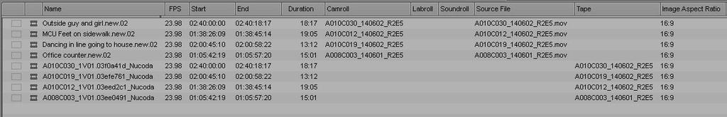 Relink behaviour in Avid Due to changes made for the support of Subclips in the Avid workflow changes were made that will affect the relinking of clips in Avid when exported from Nucoda.