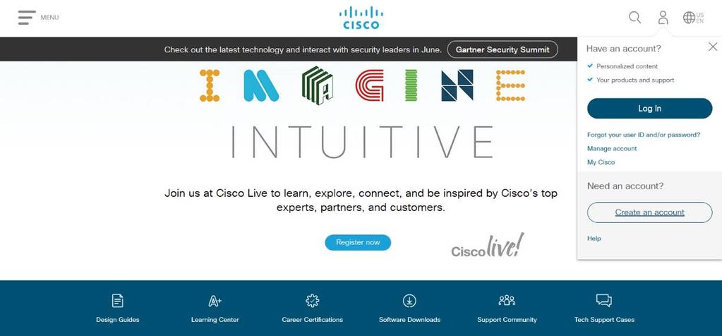 Registration for a Cisco.com User ID To contact Cisco Technical Support for questions or issues w ith your Cisco SD-WAN products, you first need to register for a Cisco.com user ID.