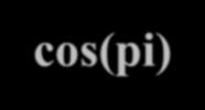 Matlab functions Commonly used Matlab functions Function Symbol Example Sine, sin( ) sin sin(pi) Cosine, cos( ) cos cos(pi) Tangent, tan( ) tan tan(pi) Arcsine, arcsin( ) Arccosine, arccos( )