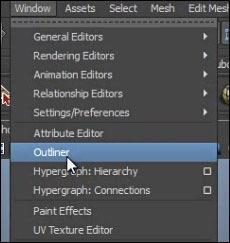 ) Found in: Windows > Outliner or Panels > Outliner or on the side panel