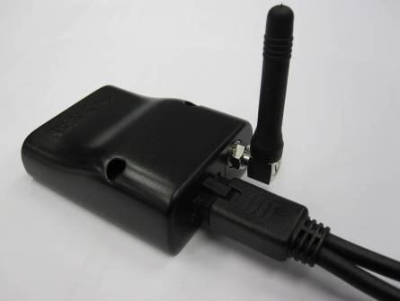 a higher quality antenna or one mounted in a different location.