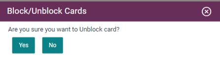 Debit Cards Block Debit Card Click Yes to block the debit card. It will redirect the user to Block/ Hotlist Card screen to block the debit card. Click No to cancel the transaction.
