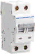 Miniature circuit breakers 10kA type NB, NC, ND Protects circuits against overload & short circuit faults Provides isolation to downstream circuits Conforms to IEC 60898-1:2002 IS/IEC 60898-1:2002