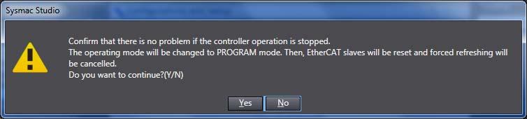 selected. Then, click the Transfer to Controller Button.
