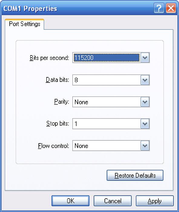 4. Terminal Setup To configure the system, connect a serial cable to a COM port on a PC or notebook computer and to serial (console) port of the Managed Switch.