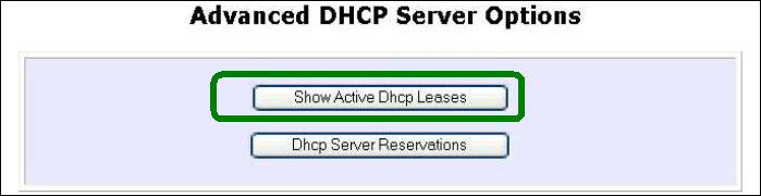 View Active DHCP Leases Step 1: Select Management Setup from the CONFIGURATION menu.