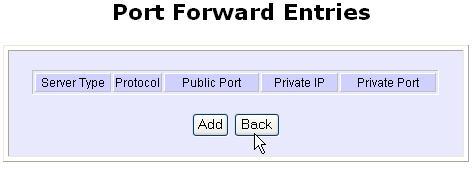 based on their ports. Step 1: Select NAT from the CONFIGURATION command menu.