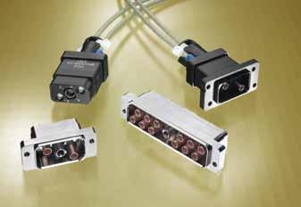 Rectangular Connectors Product Facts High performance rectangular connector Available in 2, 4, and 12 positions Designed for use with wire seal boots and rated for use up to 50,000 ft.