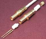 Quadrax Contacts (Continued) Size 8 Quadrax Contacts Part No. Description Hex Crimp 1811010-1 Socket kit with heat-shrink tubing.218 1811269-1 Pin kit with heat-shrink tubing.