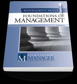 The Certified Manager Body of Knowledge (BOK) The Certified Manager BOK is organized into 3 modules.