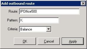 6.4. Administer PBX Outbound Routes Select PBX Outbound Routes from the left pane, to display the Outbound Routes screen in the right pane. Select the Default entry from the Network regions column.