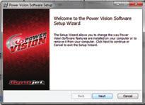 Continue with the Power Vision Driver Installation.