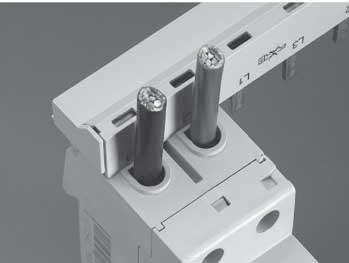 multi-phase busbars as shown.