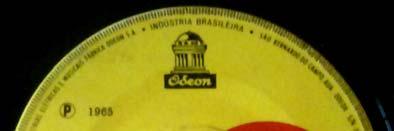 Yellow Odeon Label With Circles The transition period in