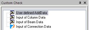 With this final step, the User Defined Additional Data has been fully inputted and the User Defined Additional Data Library can be closed.