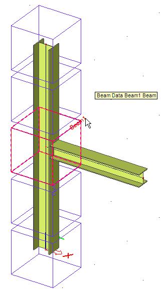 This position is located at the beginning of the beam and thus the Position x field is left to 0.