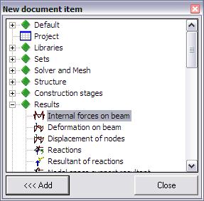 External Application Checks for Excel Example 1: Bending Check For example, in the document, the table for Internal forces on a