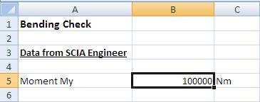 External Application Checks for Excel The Arrays direction is set to Horizontal. In this example no array properties are mapped so choosing Horizontal or Vertical would make no difference.