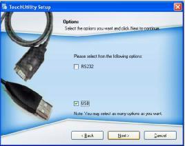 Select the USB and click the