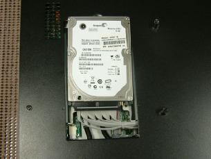 ver. c. Pull the HDD front. d.