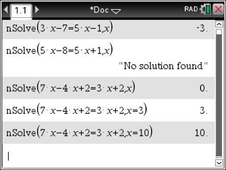 Menu : Number (continued) Greatest Common Divisor The TI-Nspire will find the Greatest Common Factor/Greatest Common Divisor of two numbers. Using this feature can save time and avoid mistakes.