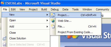Again, choose Microsoft Visual Studio 2005 (2008). See figure below.