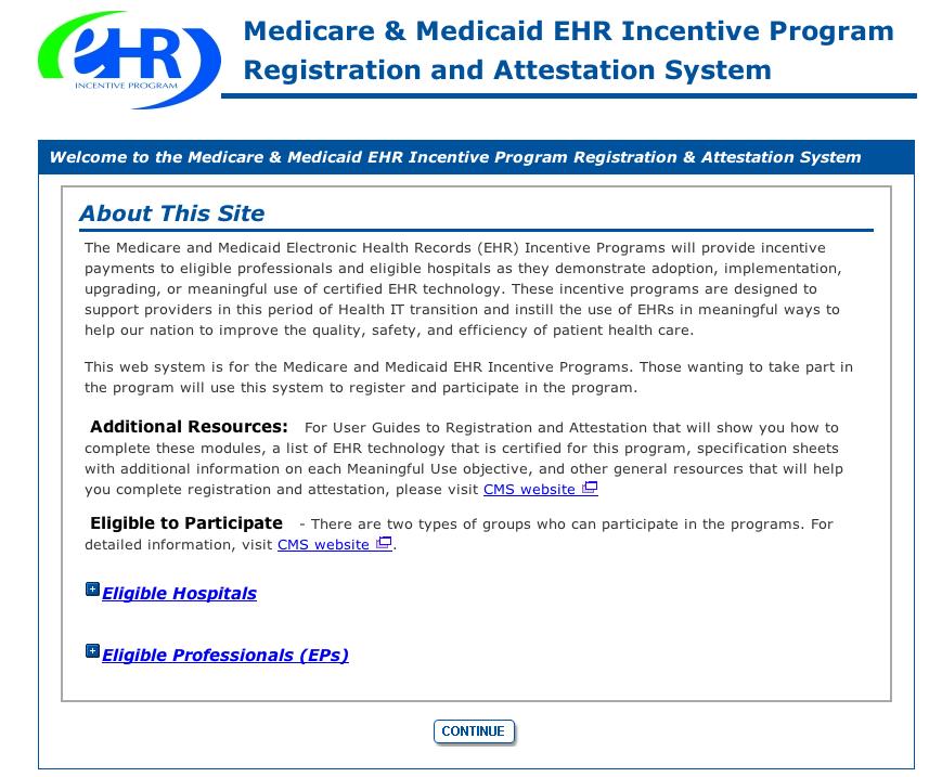 Step 1 Getting Started This is a step-by-step guide for the Medicaid Eligible Professionals (EPs) Electronic Health Record (EHR) Incentive Program.