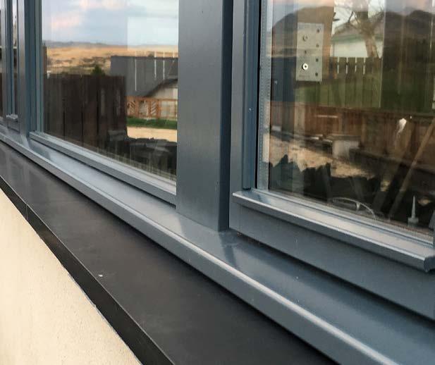 MONT BLACK FINE RUBBED SLATE WINDOW SILLS Made from the finest slate a premium product that can be manufactured to your specific size, thickness