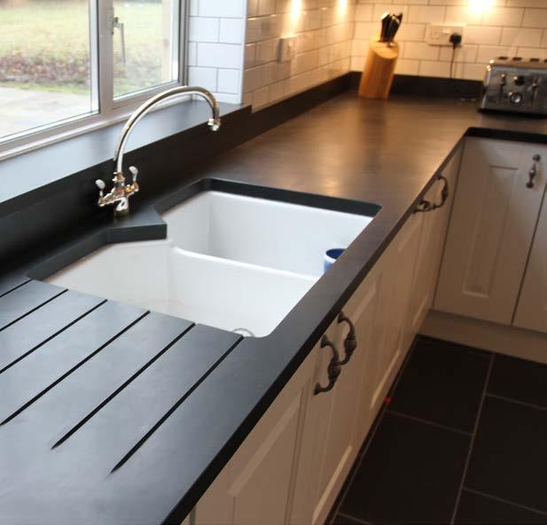 WELSH SLATE WORKTOPS Manufactured with precision and quality, produced from the finest Welsh