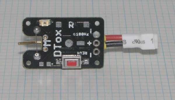 DTox M type Minimal D/T timer The DTox M-type timer is an experimental device, just like your free flight model.