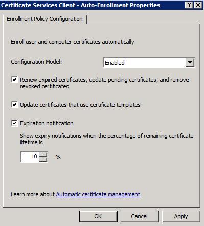Once configured apply and exit the Group Policy Management console, 8.
