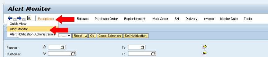 How to create your Alerts for New Purchase Order / Change Purchase Order Line Setting your FSP alerts will allow you to receive an email notification when New Purchase Order Line or Change